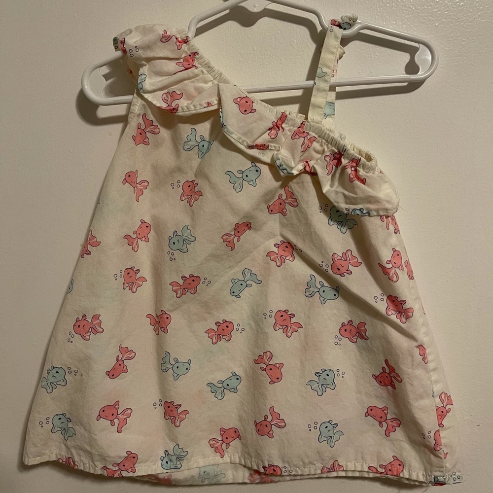 Gymboree one shoulder dress